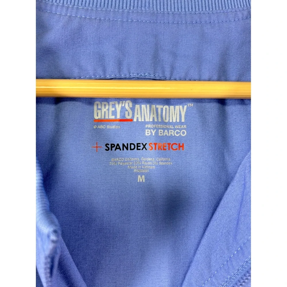 Women’s Ceil Blue Zip-Front Jacket - Greys Anatomy - Picture 3 of 9